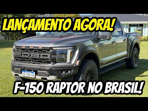 NOVA FORD F 150 RAPTOR - LANÇAMENTO NO BRASIL! PREÇOS E EQUIPAMENTOS
