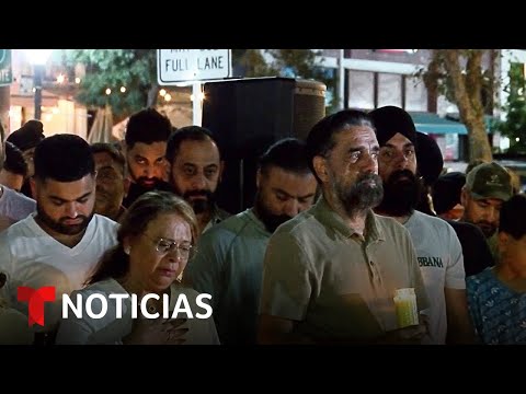 La familia que fue secuestrada es honrada en vigilia | Noticias Telemundo