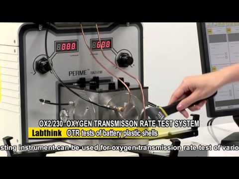 ASTM F1307 Oxygen Barrier Tester for Battery Plastic Shells - Labthink