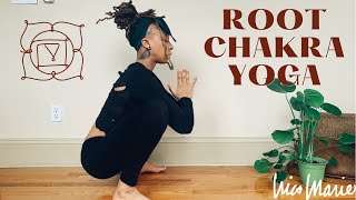 🔴 20 Minute Root Chakra Yoga | Get Grounded 🔴