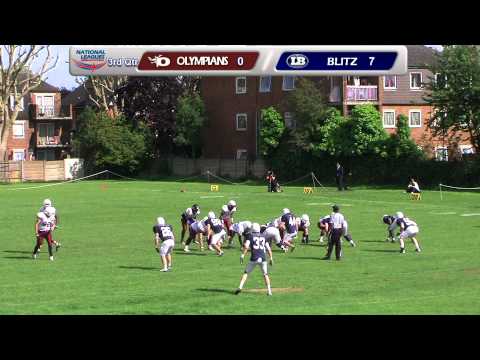 London Blitz @ London Olympians -- BAFANL Premiership South -- 17th June 2012