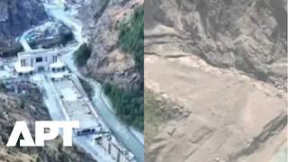 China’s Rescue Teams Clear Mud and Boulders to Reopen Key Highway Near Nepal Border | APT