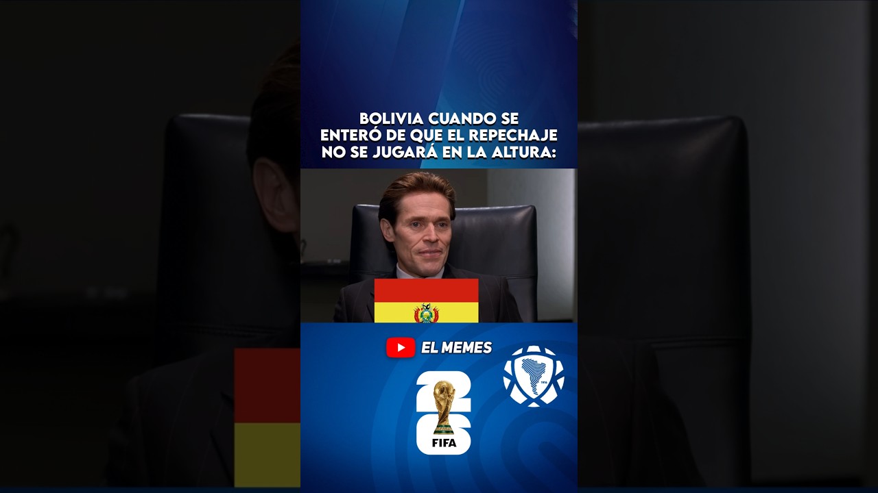 Se complicó el tema 💀 #bolivia #venezuela #eliminatorias #elmemes #memes #humor #futbol #mundial
