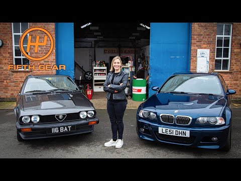 Second Hand Heros : Performance Coupe  Alfa Romeo GTV6 (81-87) / BMW E46M3 (00-06) | Fifth Gear