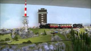 preview picture of video 'Modellbahn Wiehe  &  LGB-Anlage Der Harz  &  Brockenbahn und Selketalbahn'