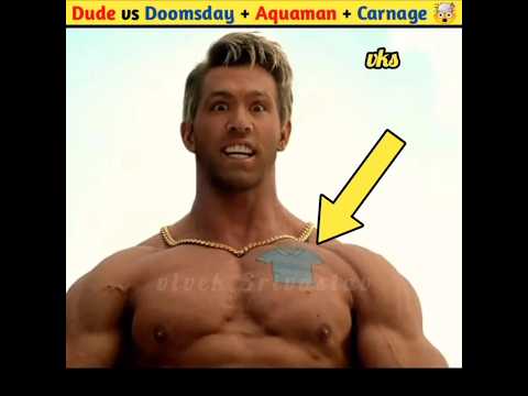 Dude vs Doomsday + Aquaman + Carnage 🤯#shorts #marvel #avengers #viveksrivastav