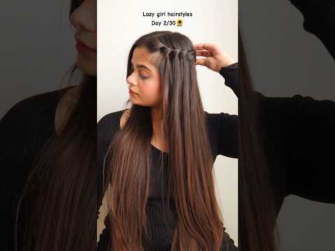 Faux waterfall braid 🌼 #youtube #shortsvideo #hairstyle #longhair air