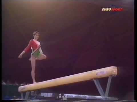 AA 1991 European Cup   Krisztina Molnar HUN BB 9 80