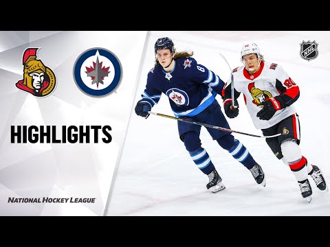 NHL Highlights | Senators @ Jets 02/08/20