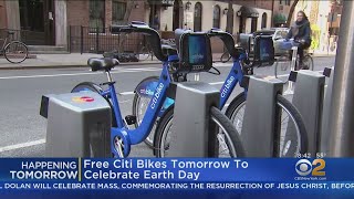 Citi Bike Offering Free Rides For Earth Day