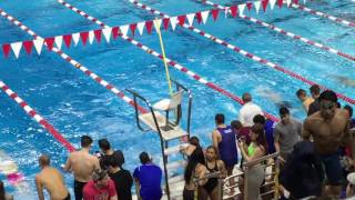 Metropolitan Swimming Championships Rutgers University 2/19/2017 Mens 200 Butterfly Heat 2