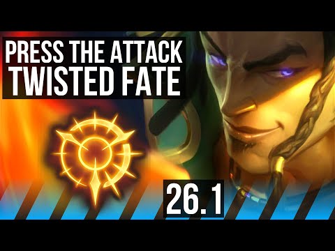 TWISTED FATE vs MALZAHAR (MID) | Press The Attack | EUNE Master | 26.1