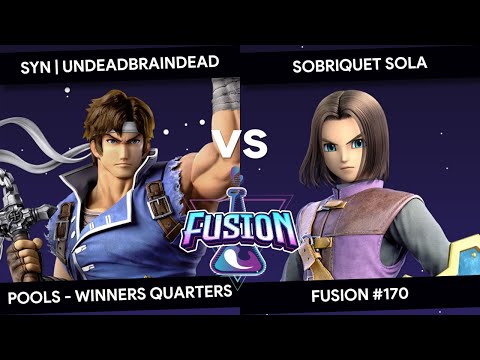 Fusion #170 - UndeadBraindead (Richter) vs Sobriquet Sola (Hero) - Pools - Winners Quarters