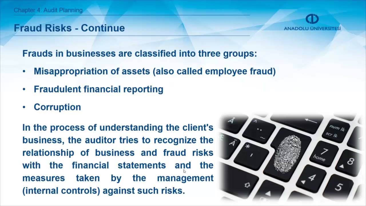 AUDITING - Chapter 4 Summary