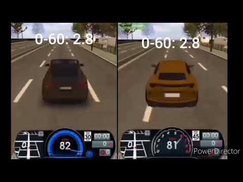Driving School Sim Drag Race| Urus vs Model X P100D