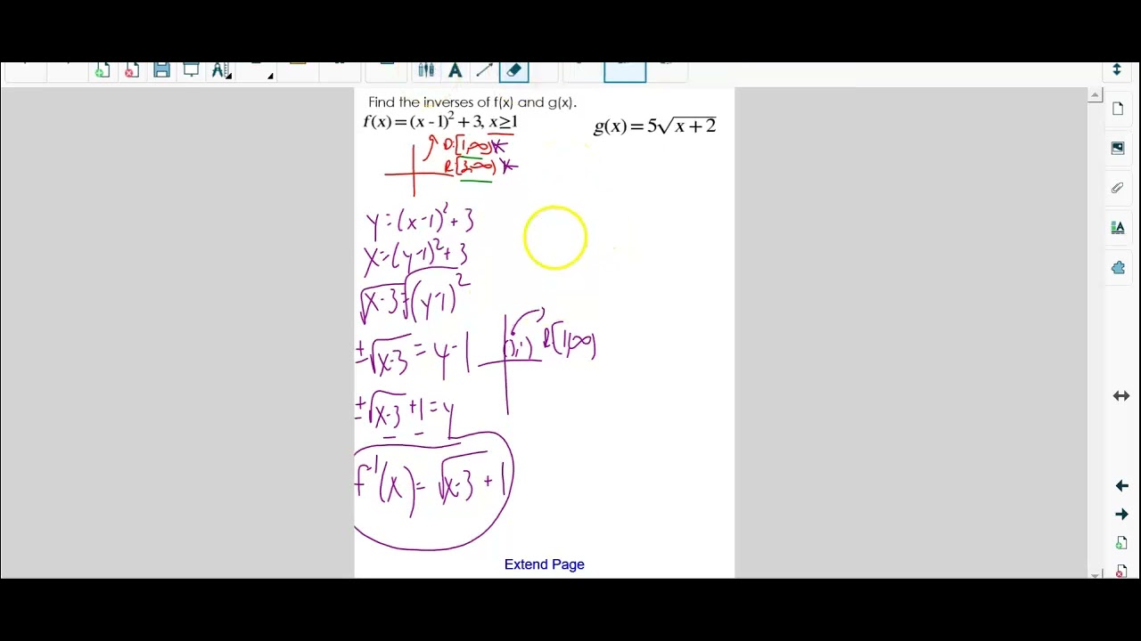 HAA - 7-4 inverse functions