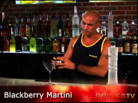 Blackberry Martini