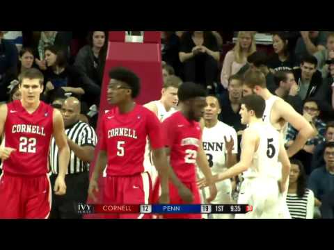 Highlights: Cornell Men's Basketball at Penn - 2/26/16
