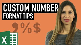 Why you SHOULD be USING Custom Number Formatting in Excel