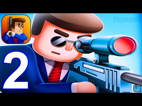Mr Bullet 3D - Gameplay Walkthrough Part 2 Tutorial Chapter 1 Levels 67-106 (iOS,Android)