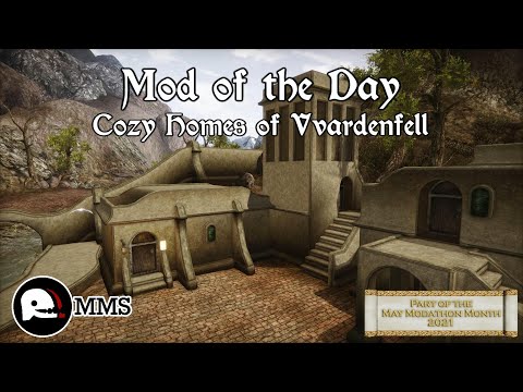 Morrowind Mod of the Day EP74 - Cozy Homes of Vvardenfell Showcase