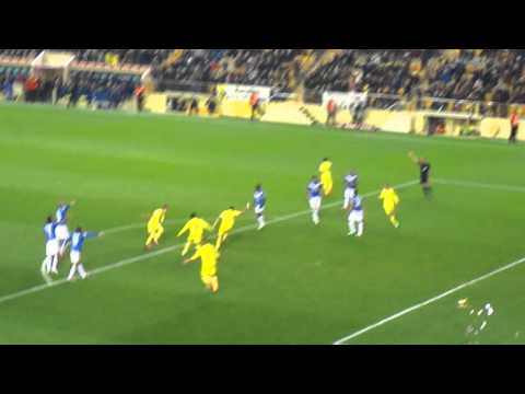 Gol de Bruno de Penalti Villarreal 1-1 Malaga