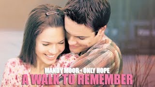Mandy Moore - Only Hope (Lyric video) • A Walk to Remember Soundtrack •