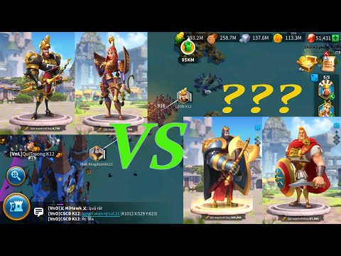 Edward + Tomyris VS Richard + Alex | Rise of Kingdoms