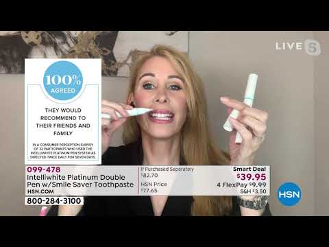 Intelliwhite Platinum Double Pen Smile Saver Toothpaste ...