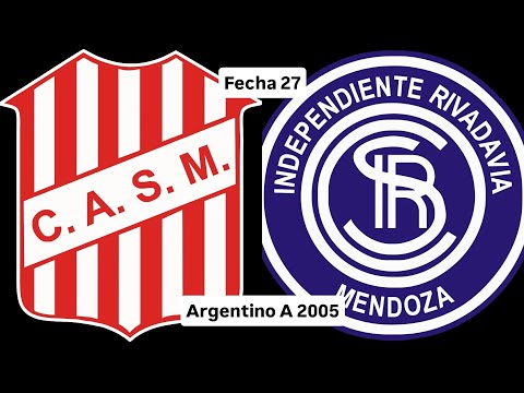 PES 6 ( Fecha 27 - San Martin de Tucuman vs Independiente Rivadavia )Argentino A 2005 con San Martin