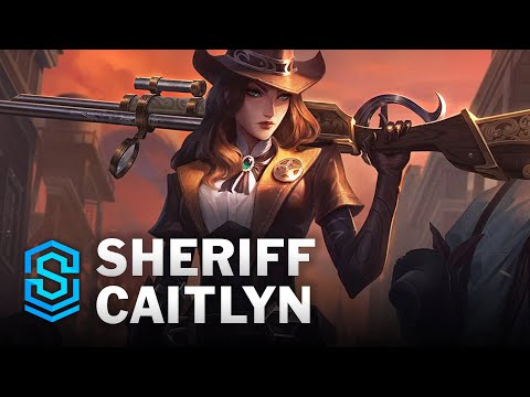 Sheriff Caitlyn (2021 ASU) Skin Spotlight - League of Legends