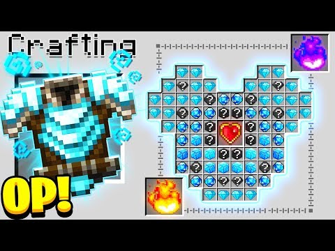 PrestonPlayz - How to Craft a $1,000 GOD Chestplate! - Minecraft 1.14 Crafting Recipe
