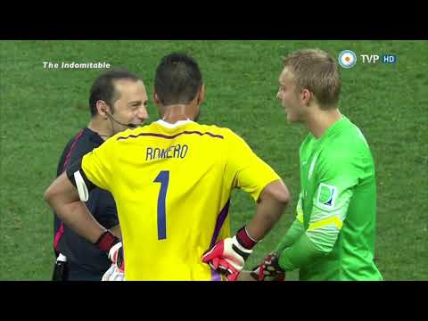 CUALQUIER ARGENTINO SE EMOCIONA  SEMIFINAL PENALES ARGENTINA 0(4) HOLANDA 0(2) MUNDIAL BRASIL 2014