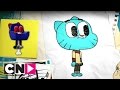 How To Draw Gumball From The Amazing World Of Gumball Imagination Studios Cartoon Network