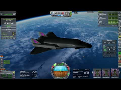 Kerbal Space Program 1.12 with RO - Asuka Spaceplane Solo