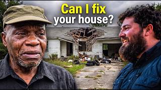 We Transformed a Stranger's BROKEN House.. For FREE