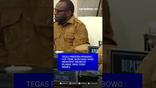 Download lagu Tegas Presiden Prabowo Tak Segan Segan Bakal Copot Pecat Pejabat Yang Tidak Mampu mp3