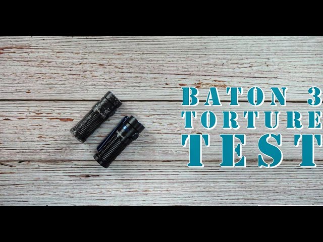 كشاف باتون 3 BATON أسود
