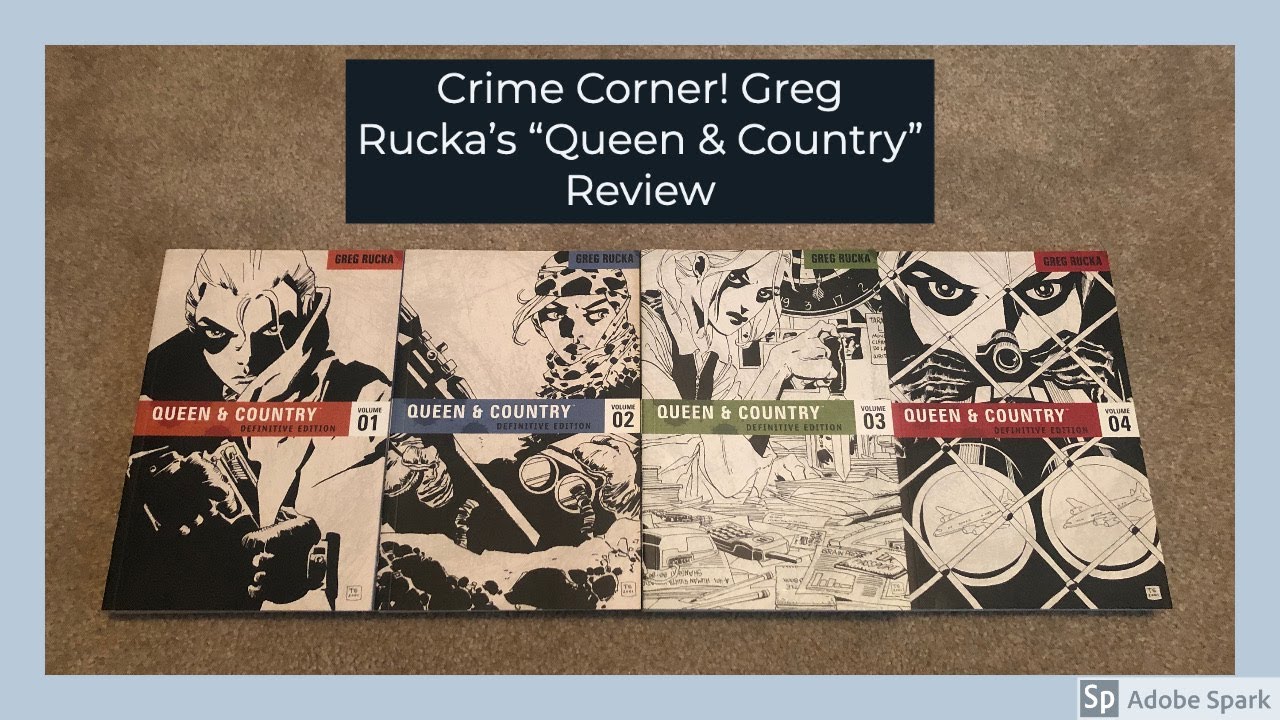 Crime Corner: Greg Rucka's 