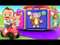 Learn Animal Names With Little Baby Fun Play Animals Heads Matching Wooden Toys Edu Videos For Kids