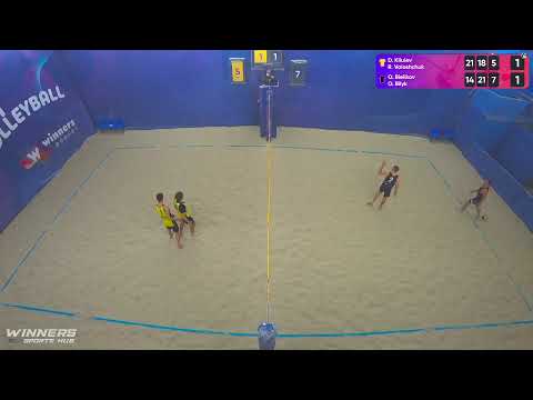 21:35 D. Kliuiev / R. Voloshchuk - O. Bielikov / O. Bilyk 12.10.2022 | Winners Beach Volleyball