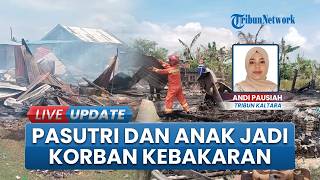 Pasutri & Anak Terjebak Kebakaran Rumah di Pantai Amal Tarakan, Korban Alami Luka Bakar