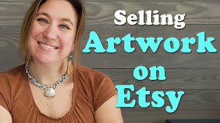 Selling Artwork on Etsy | Day in the Life of an Artist