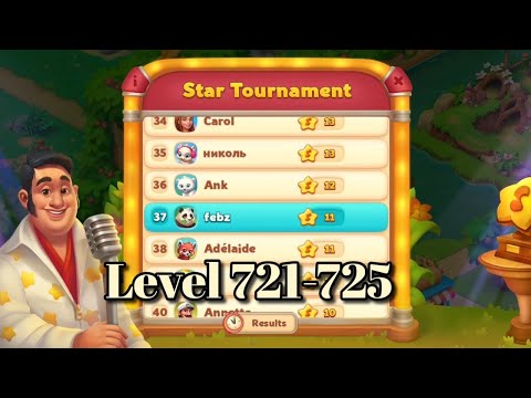 Wildscapes Level 721-725