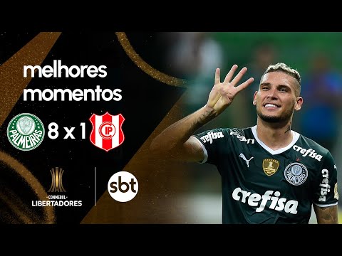 Palmeiras 8 x 1 Independiente Petrolero-BOL - Libertadores 2022!
