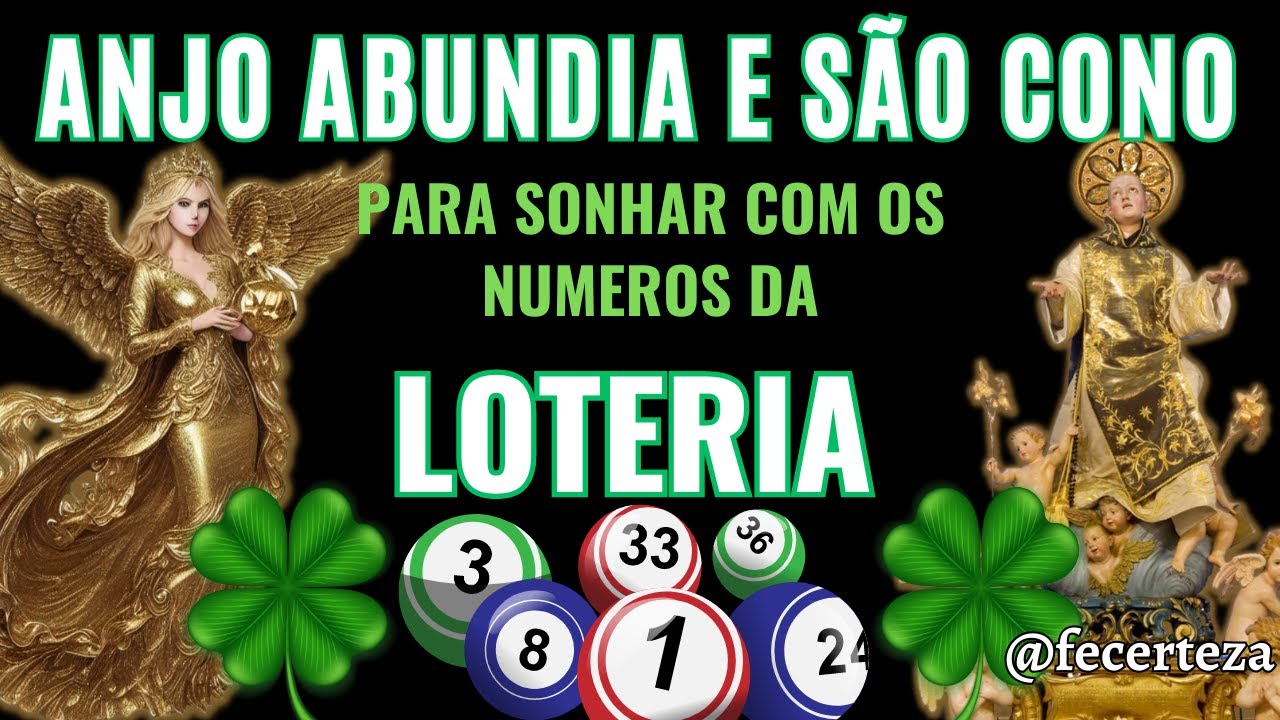 🌟INVOCAÇÃO AO ANJO ABUNDIA E SÃO CONO✨SONHAR NESTA NOITE COM OS NUMEROS DA LOTERIA🍀SER MILIONÁRIO💸💰🧲