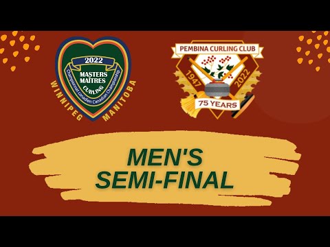 Draw 21 - Men's Semi-Final - NO vs BC - 2022 Canadian Masters Curling Championships