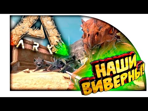 Ark Scorched Earth - КАК ПОЛУЧИТЬ ВИВЕРНУ! - МОЛОКО, ВЫРАЩИВАНИЕ ВИВЕРН В Ark Survival Evolved! #13