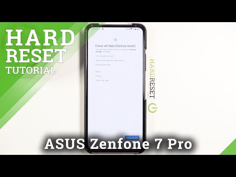 How to Perform Hard Reset Operation in ASUS Zenfone 7 Pro – Erase All Device Data