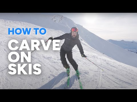 HOW TO CARVE ON SKIS LIKE A PRO | 3 carving tips and drills for intermediate - advanced level skiers